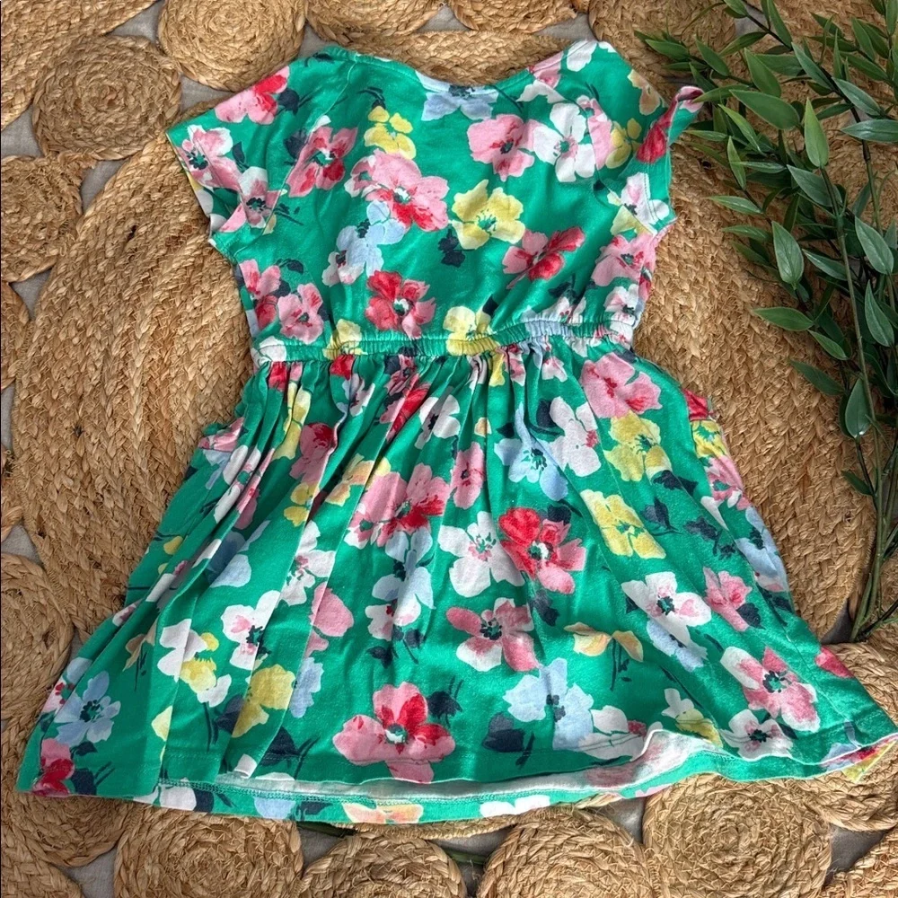 JOULES FLoral Pullover Cotton Dress. Size 6